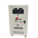 ESTABILIZADOR DE VOLTAJE MONOFASICO DE 40 KVA 110/220 VAC CON +/- 25% REGULACION 
