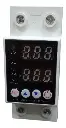 PROTECTOR DE VOLTAJE/CORRIENTE ELECTRONICO INTEGRAL120V 80A AJUSTABLE P/RIEL DIN 2P
