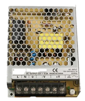 FUENTE DE PODER (TRANSFORMADOR) 120 W 100-265 Vca 50/60 Hz. A 12 Vcc, 10 A ILU.04.01 BARI