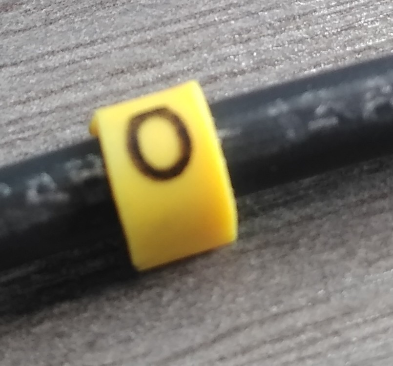 ANILLO MARCA CABLE "H" #22-12 AWG (100 pzas) EC-0/H TOOLS