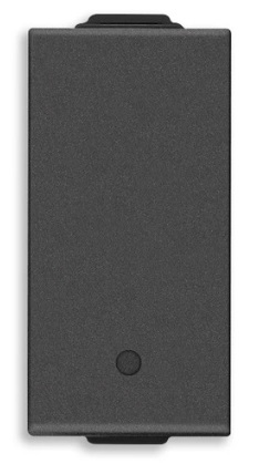 CONMUTADOR CONECTADO CARBON MATT NEVE UP 09592.CM VIMAR