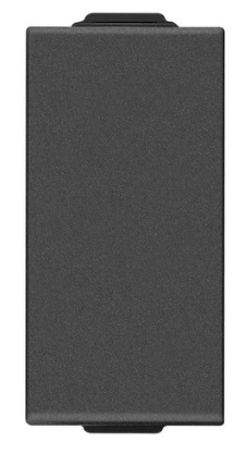 INTERRUPTOR 1P 16AX 250 Vca CARBON MATT NEVE UP 09001.CM VIMAR