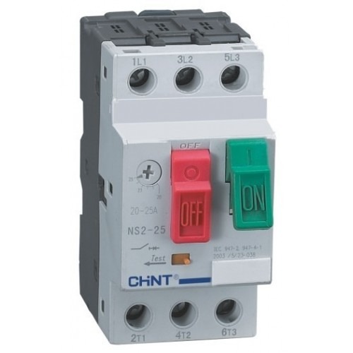 GUARDAMOTOR NS2 17-23A 3P 25 A 690V 50/60Hz