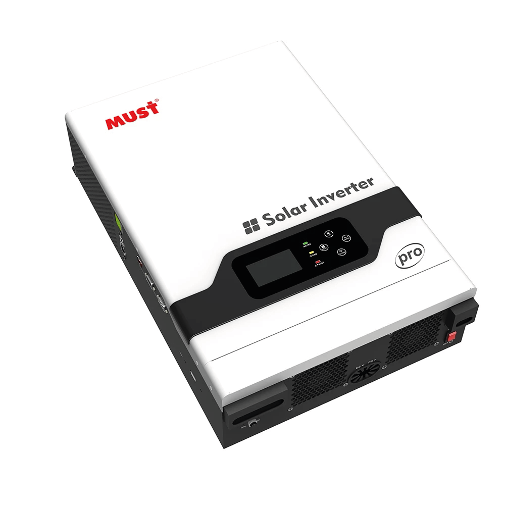 INVERSOR SOLAR BIFASICO DE BAJA FRECUENCIA 6 KW, 48VDC A 120/240VAC, 60 HZ
CON CONTROLADOR DE CARGA SOLAR MPPT DE 80 A