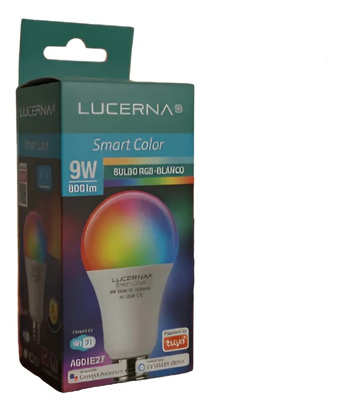 BOMBILLO LED 9W BULBO RGB+WIFI TUYA APP SMART LUCERNA