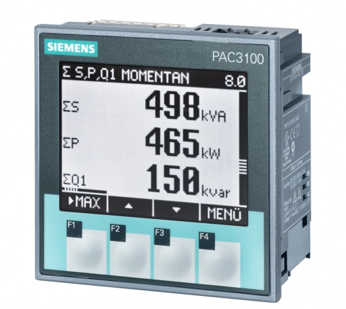 MEDIDOR MULTIFUNCIONAL PAC3100, LCD, L-L: 480 V, L-N: 277 V, 3 FASES, MODBUS RTU, CLASE 1
SEGUN IEC61557-12, ALIMENTACION AC/DC