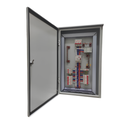 TABLERO TRIFASICO 18 CIRCUITOS SUPERFICIAL 120/208V 5 HILOS (3L+N+T) C/P 3X80A C/DIFERENCIA-SUPRESOR DE PICOS CAJA 800X500X165 SUPERFICIAL NEMA 3R NLAB518AB80S