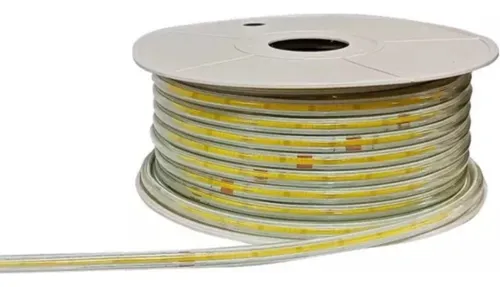 CINTA LED 5mm 3.000°K IP65 120V COB 50MTS 