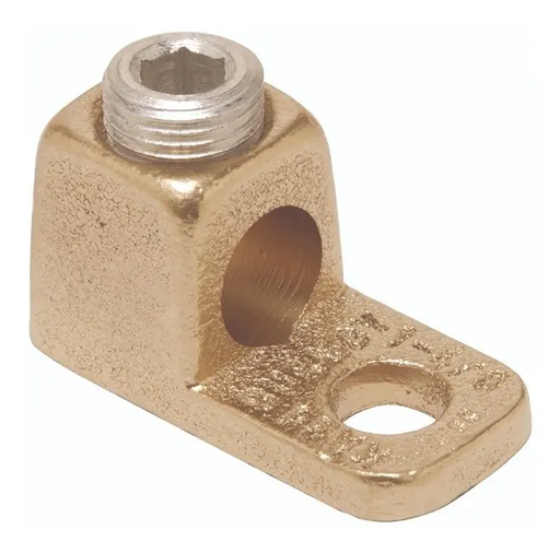 [M125] TERMINAL ZAPATO DE BRONCE P/CABLE #4-2/0 AWG 