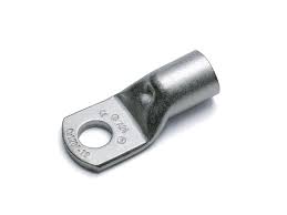 [EBV10-M10] TERMINAL ANILLO 1H P/CABLE #1/0AWG OJAL 3/8" COBRE ESTAÑADO CAÑON CORTO