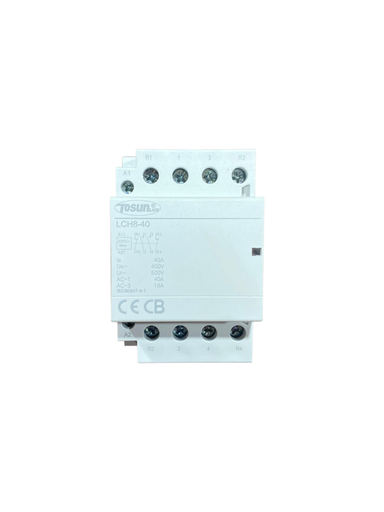 [LCH8-40] CONTACTOR MODULAR 40 AMP 2NO+2NC 