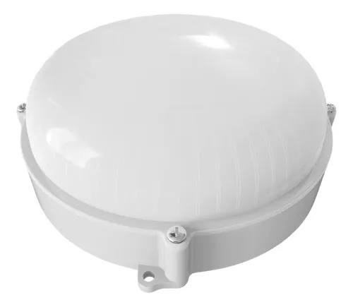 [VP12BIP65] VAPOLETA REDONDA LED 12W IP65 6.500°K MULTIVOLTAJE 90-265V 1080LM 