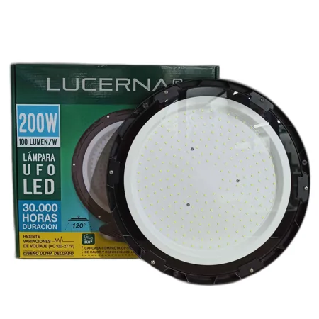 [UFO200DOB] LAMPARA LED UFO 200W 6.500°K IP65 100-240V 20.000LM