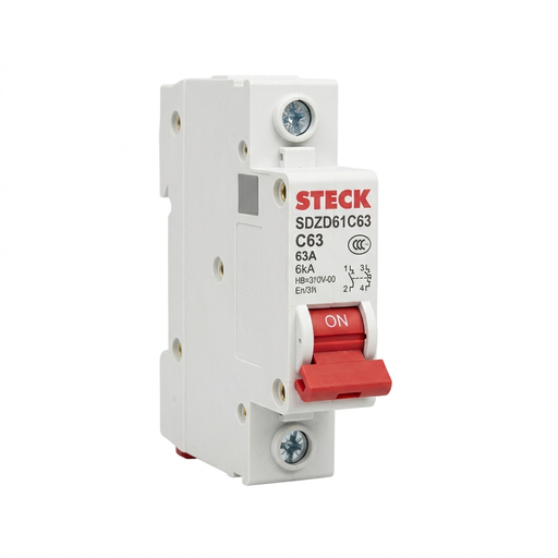 [SDZD61C63] MINI BREAKER 1X63A 6KACC CURVA C 230/400V 50/60HZ
