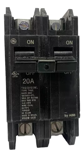 [THQC2120WL] BREAKER 2X20A THQC SUPERFICIAL