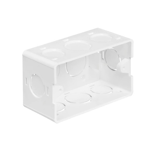 [V71953] CAJETIN PLASTICO RECTANGULAR 4X2" PVC CONDUIT