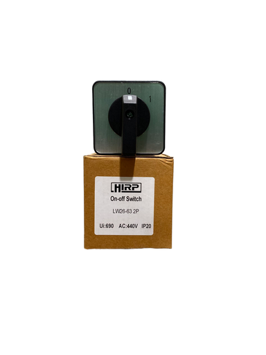 [LW26-63] SELECTOR DE POTENCIA MANUAL ON-OFF 63A 440V 2P