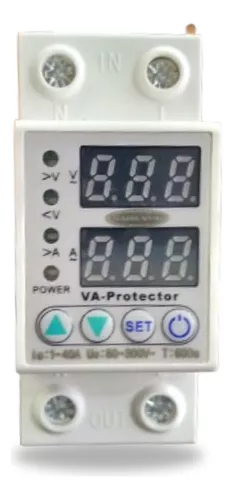 [LD-055] PROTECTOR MULTIVOLTAJE AC120-300V AC80-210V 1-63A ILUM-VEN