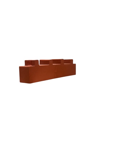 [ARNLAB25] AISLADOR RESINA NLAB-25 COMPACTO (ROJO)