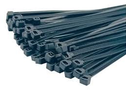 [CAB20048PT] AMARRE PLASTICO T8 NEGRA (20CM X 4.8MM) 100 UND STECK
