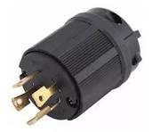 [LD-519] ENCHUFE P/GENERADORES ELECTRICOS 4P 30A 125V / 250V PINES DE COBRE