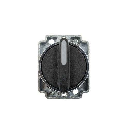 [SLMM8T020] SELECTOR CONMUTADOR 3 POSICIONES FIJAS 2NA METALICO MANETA CORTA 