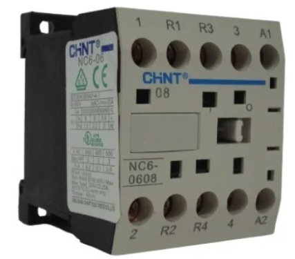 [NC6-0608-220V] CONTACTOR AUXILIAR 2NO+2NC BOBINA 220V