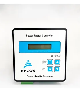 [B44066R6006E230] CONTROLADOR PARA CORRECCIÓN FACTOR DE POTENCIA 6 PASOS  220VAC