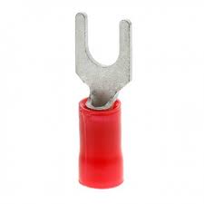 [SVM1.25-4] TERMINAL HORQUILLA ROJO 22-16AWG 5/32" (1,5-4 mm2) M4 (PQTE. 100 pzas.)