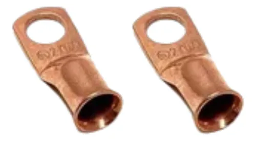 [4X5/16] TERMINAL ANILLO 1H P/CABLE #4AWG OJAL 5/16" COBRE