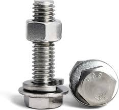 TORNILLOS CON TUERCAS 1/4X 1 PLG ARANDELA GALVANIZADO