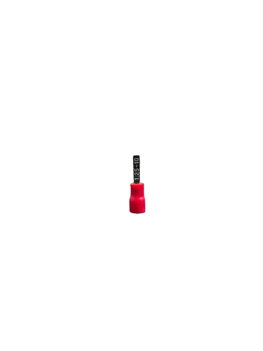 [KIH1.25-10] TERMINAL ESPADA ROJO 20-18AWG