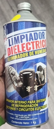 [RBV] DESHIDRATANTE DIELECTRICO LATA 1 kg. RBV