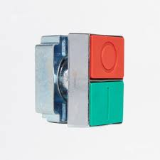 [NP2-BL8325] PULSADOR DOBLE METALICO 1NA+NC